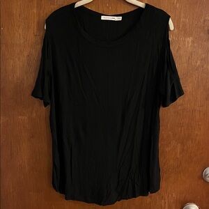 Rag & Bone Black Short Sleeve Women's Tee